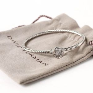 David Yurman Infinity Bracelet with Diamonds
